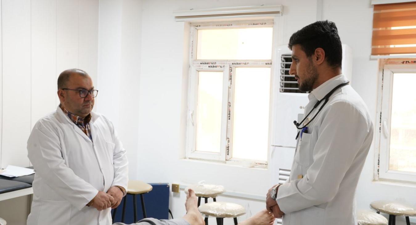 Exclusive Photos from Inside the Wards of Al-Fallujah Teaching Hospital